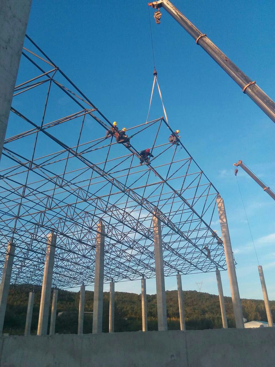 平顶山汪清物流园网架